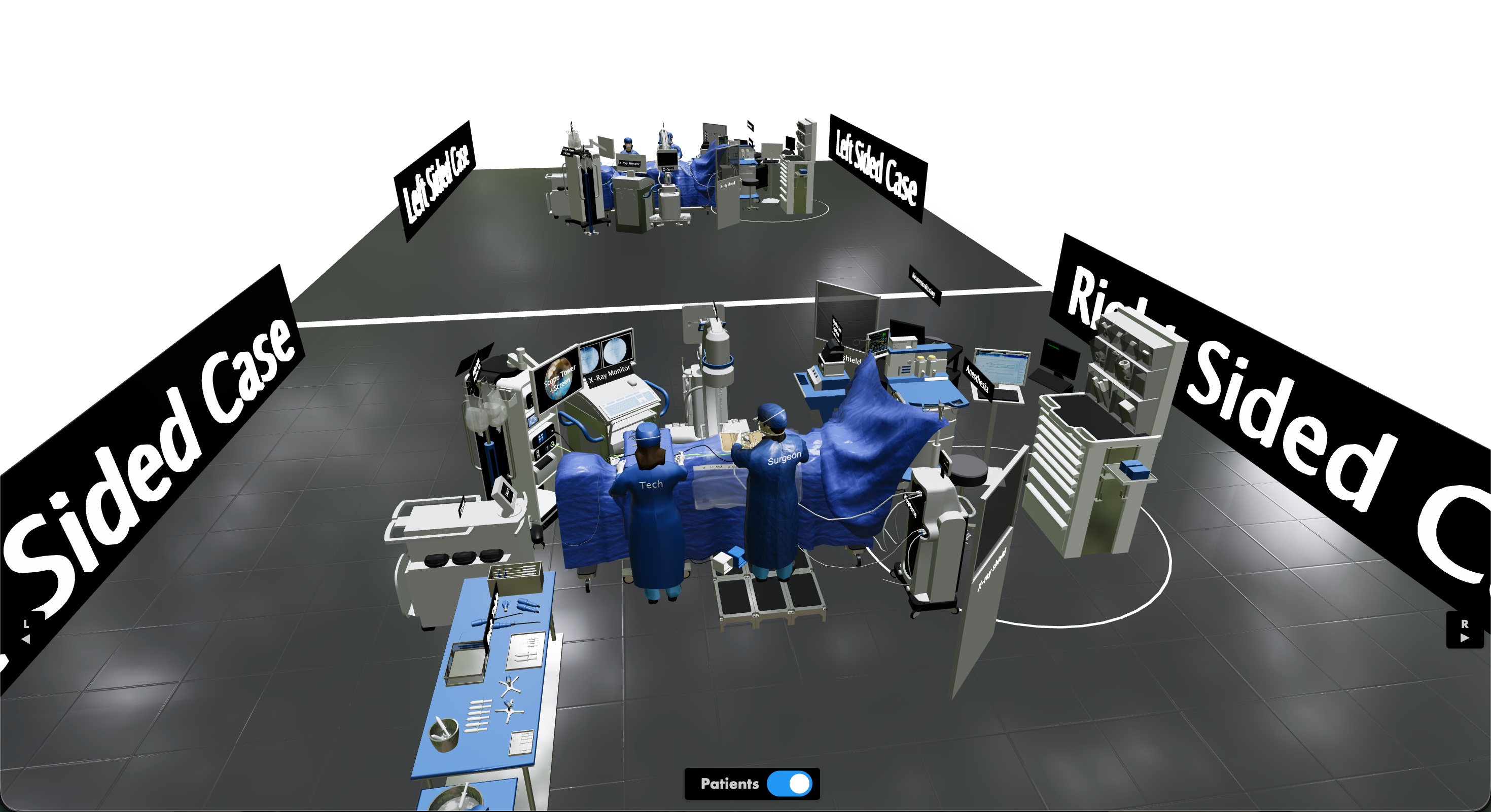3D operation theatre simulator