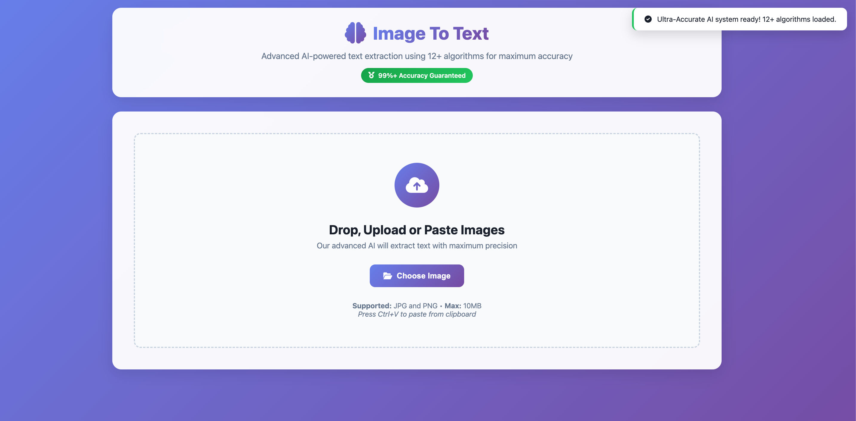 Image-to-Text scanner