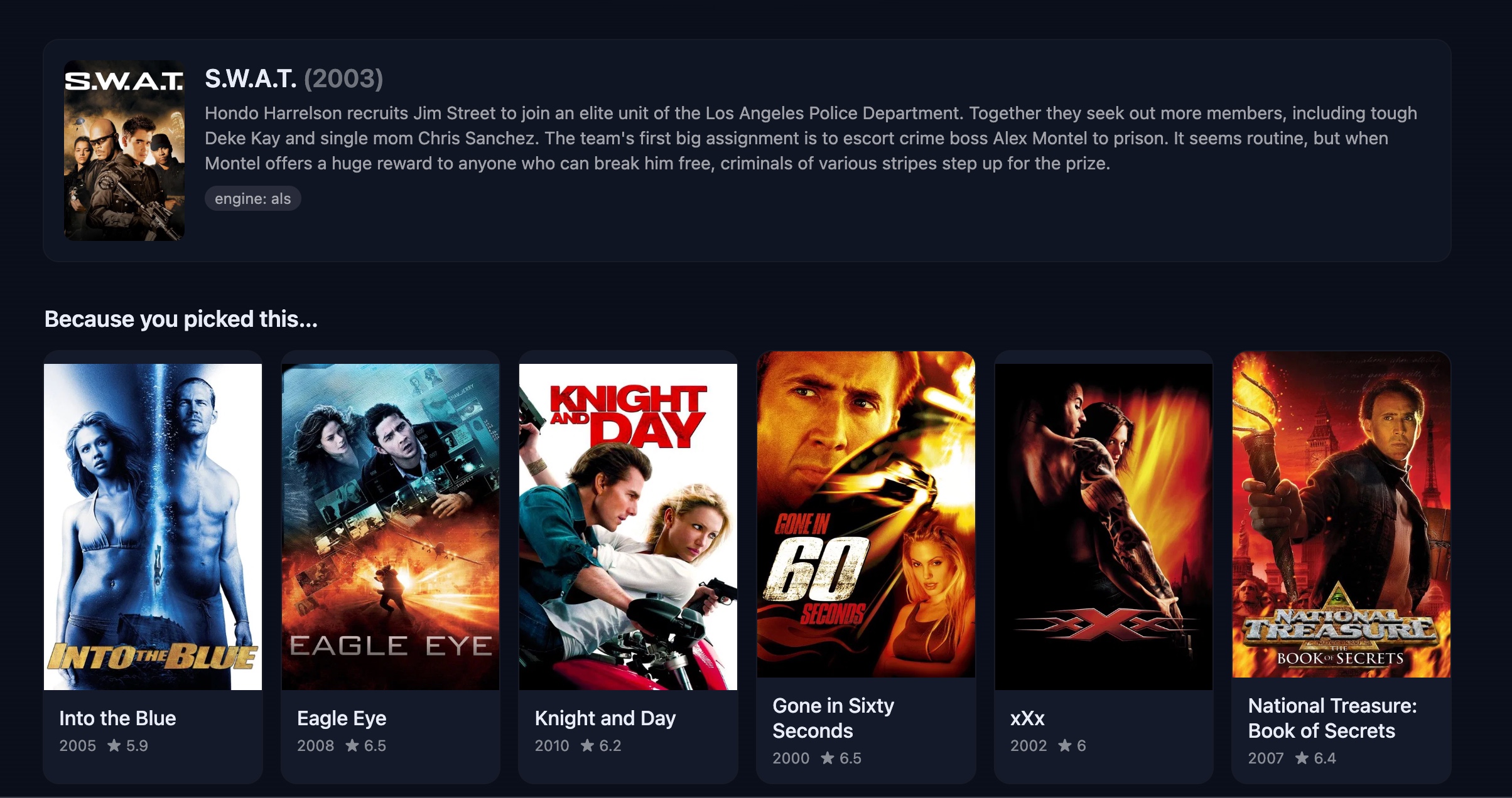 Movies Recommender screenshot 3