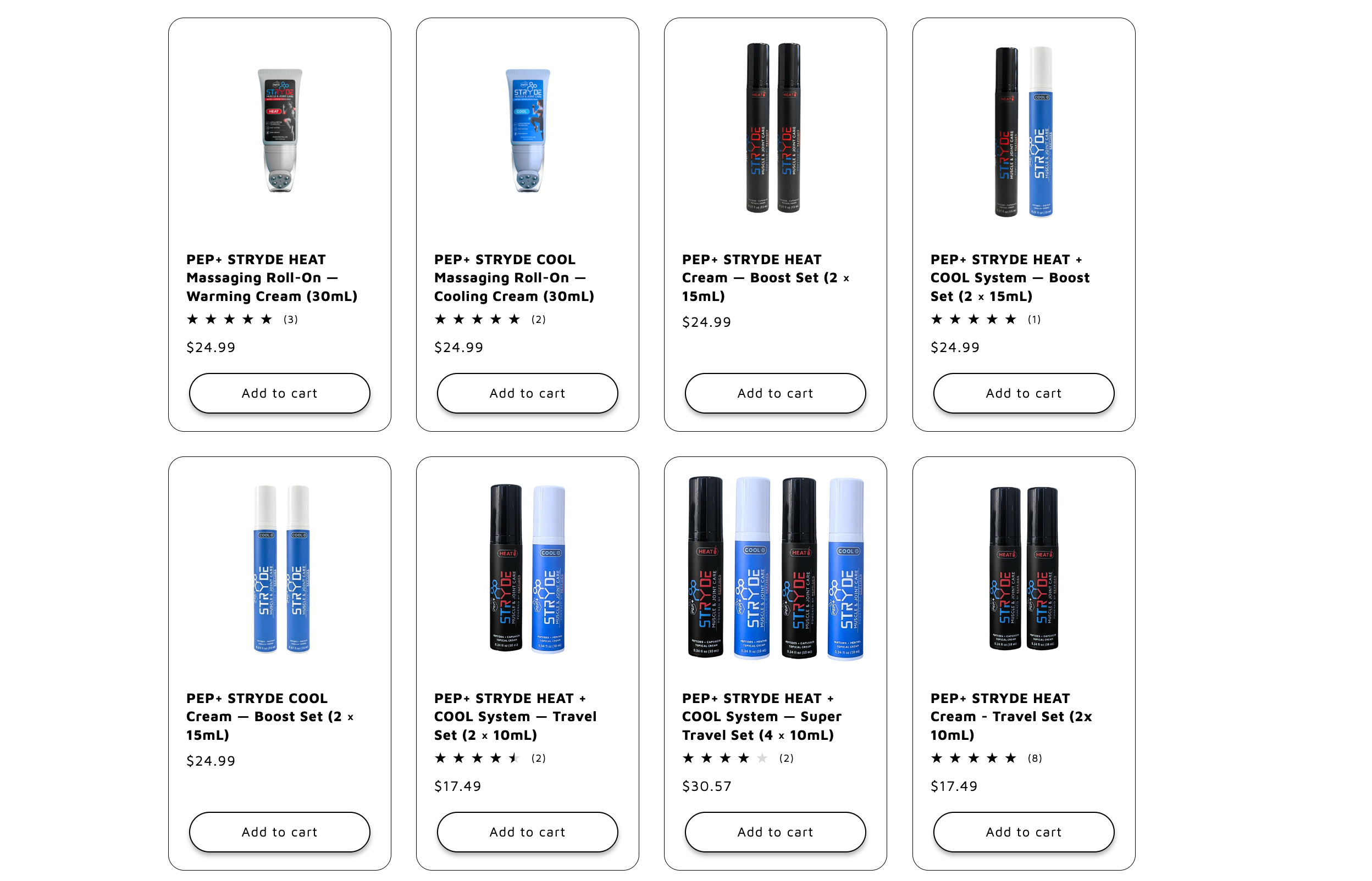 PEP+ STRYDE Shopify Store — screenshot 4
