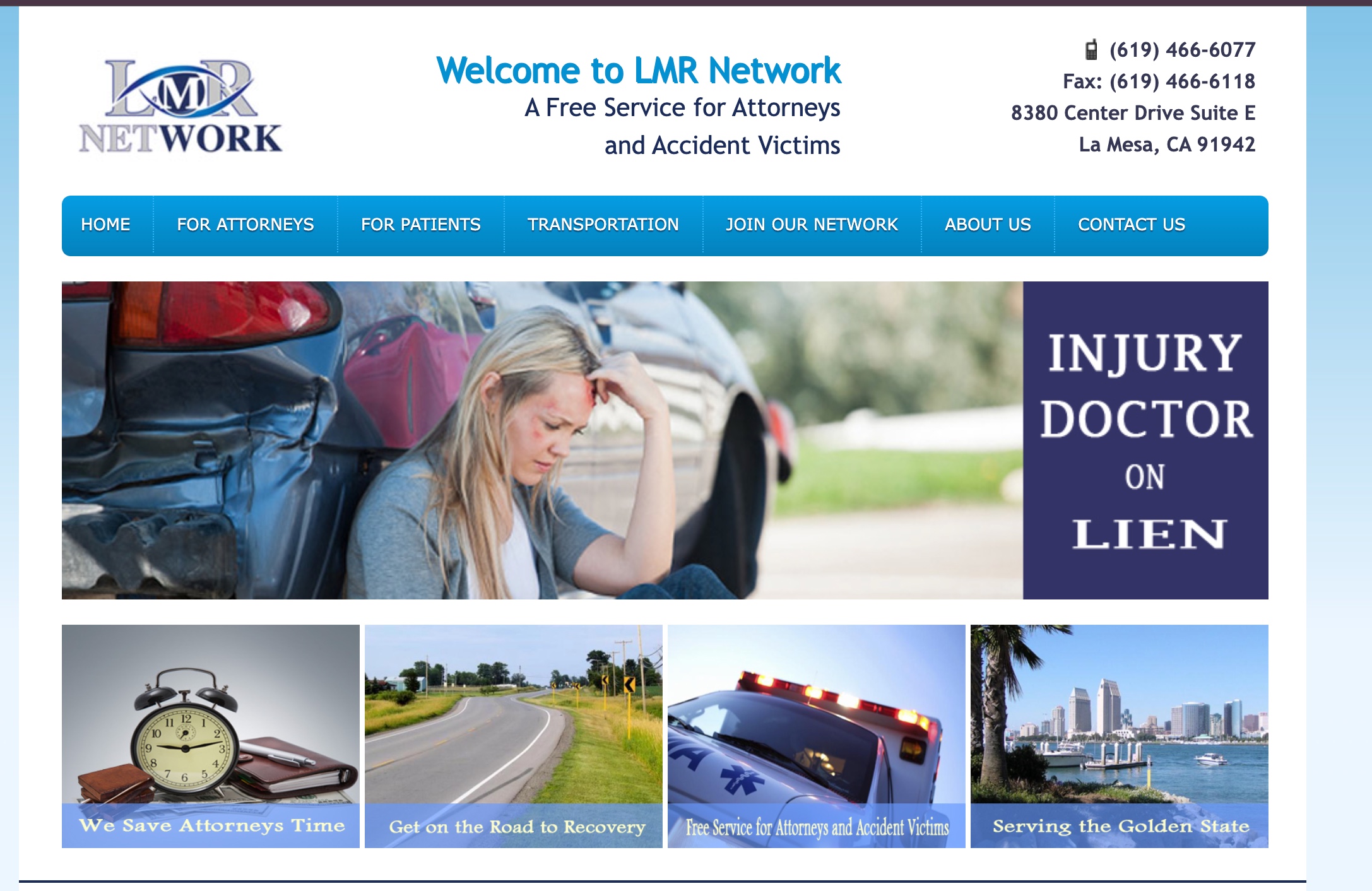 La Mesa Rehab Squarespace Website — screenshot 2