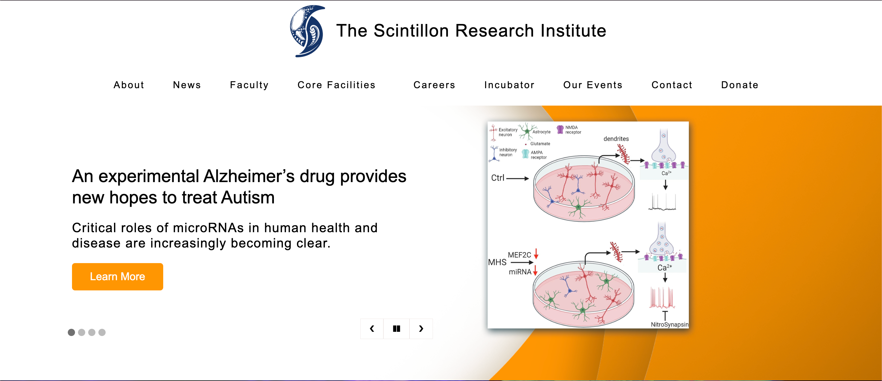 Scintillon Research Institute Website