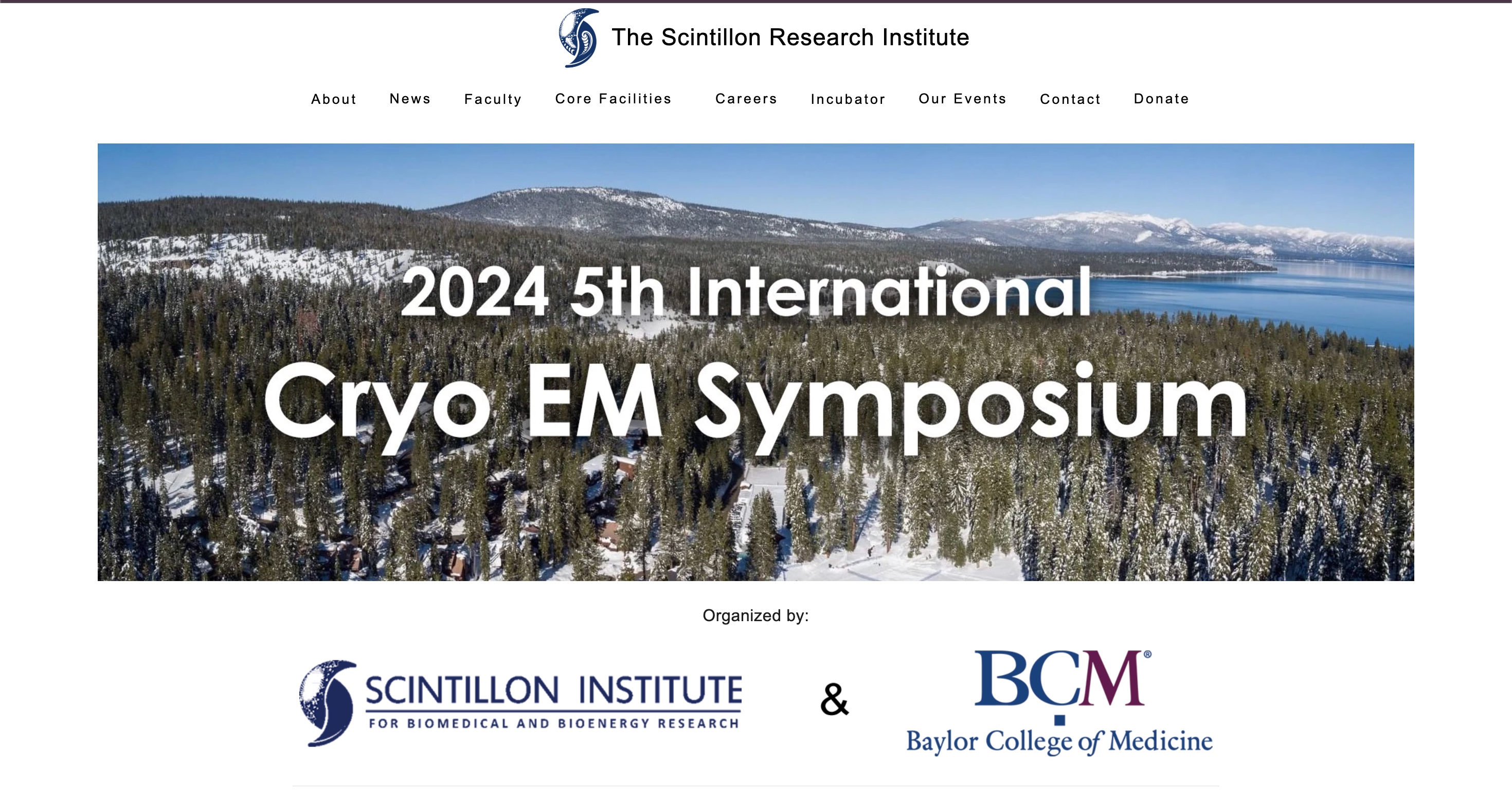 Scintillon Research Institute Website — screenshot 4