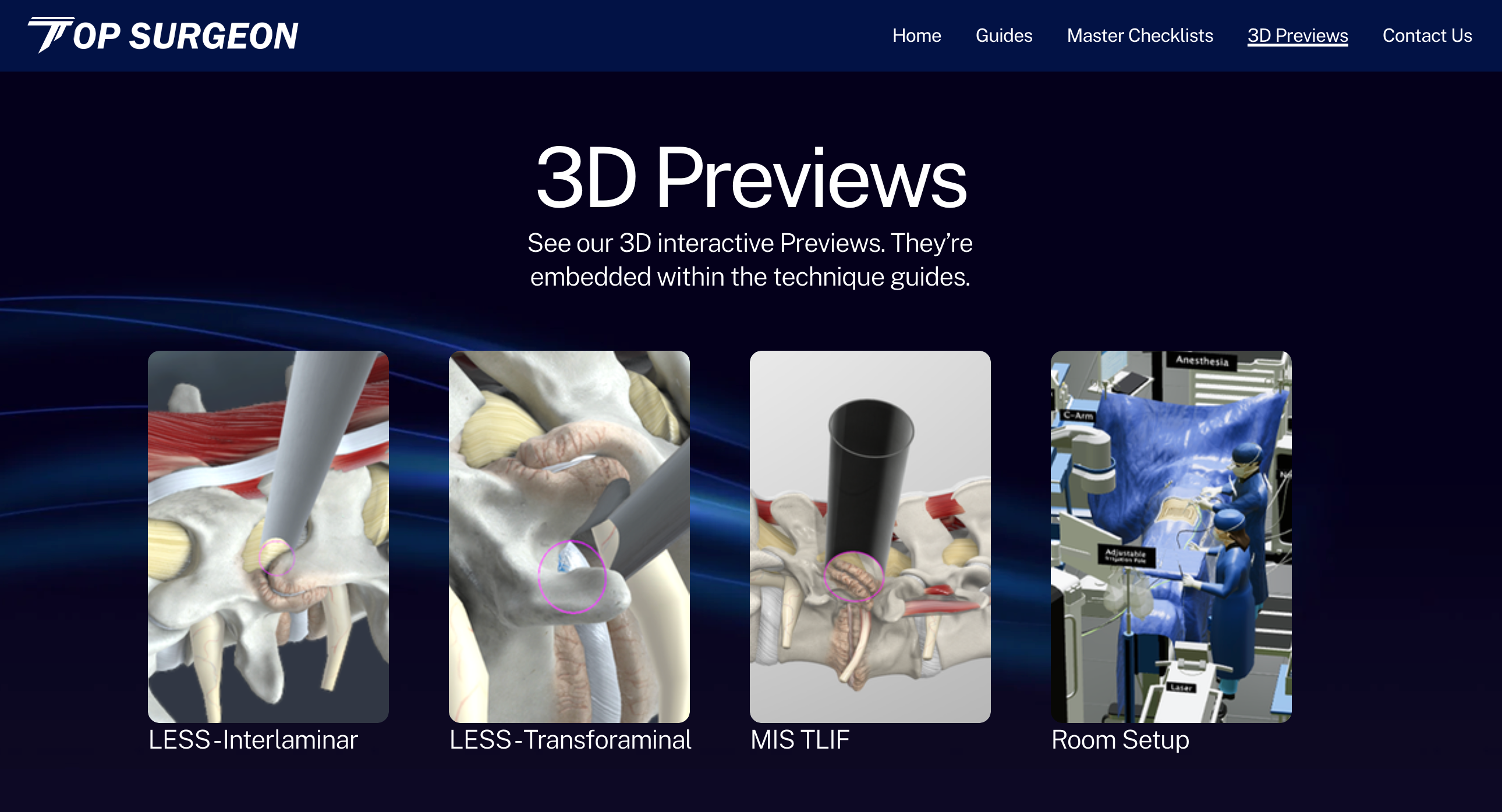 Top Surgeon Squarespace Website — screenshot 3